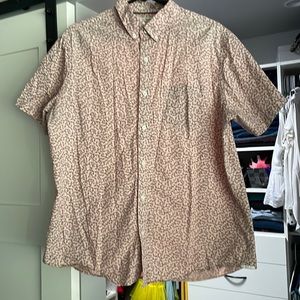 Men’s short sleeve button up